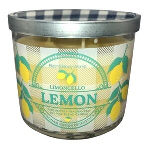Bath and Body Works Limoncello Lemon Three Wick Candle